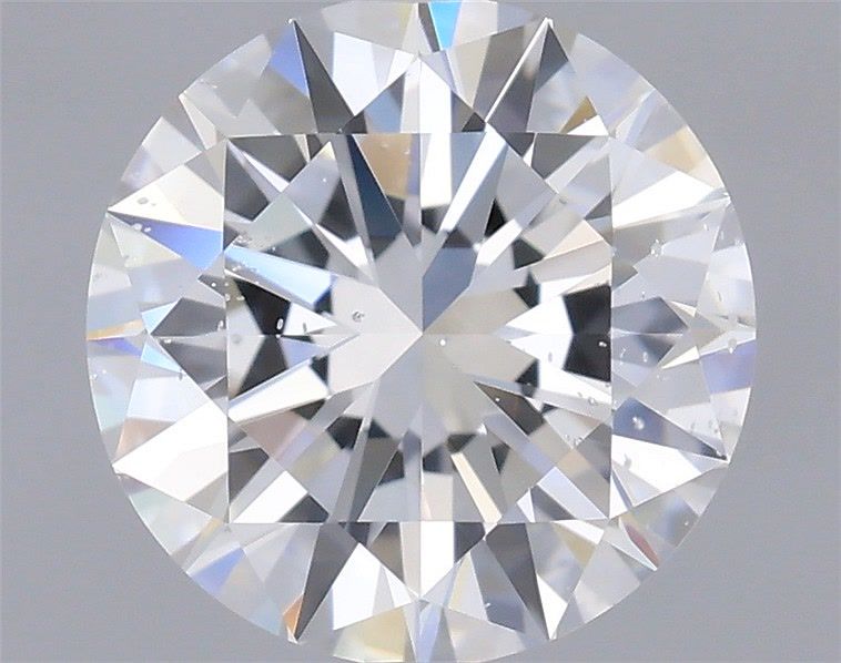 Diamond Natural 0,9Ct D-SI2 Round - GIA7548690976