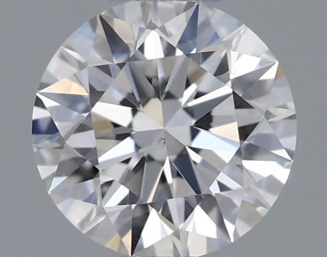 Diamond Natural 0,37Ct F-SI1 Round - GIA6491603088