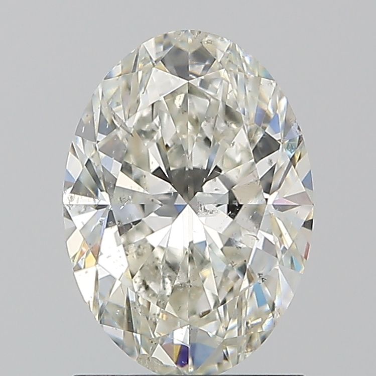 Diamond Natural 1,41Ct J-SI2 Oval - GIA2527883861