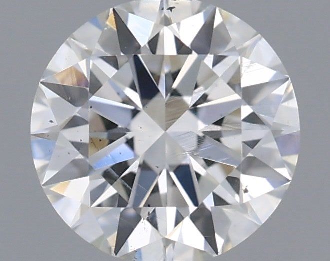Diamond Natural 0,6Ct D-SI1 Round - GIA7506194792
