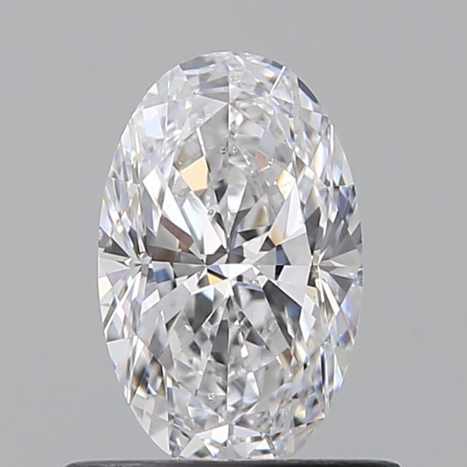 Diamond Natural 0,67Ct D-SI2 Oval - GIA7531676658