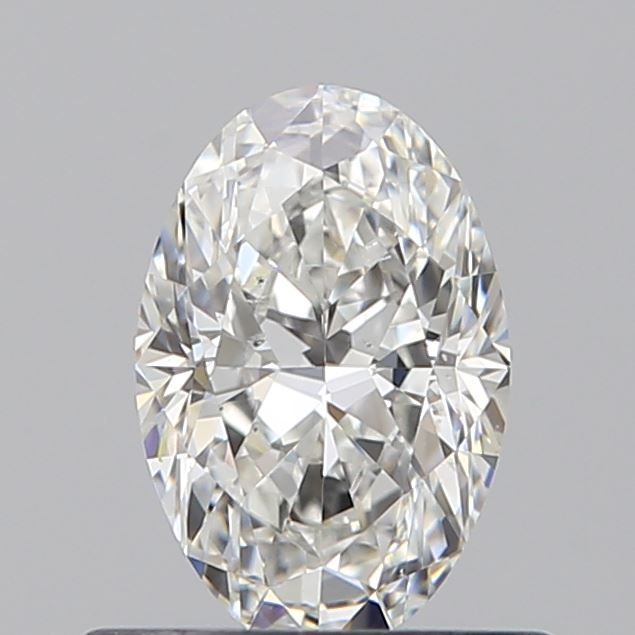 Diamond Natural 0,6Ct G-SI1 Oval - GIA1553153269