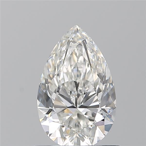 Diamond Natural 0,9Ct F-VS1 Pear - GIA7541976924
