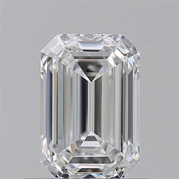 Diamond Natural 0,9Ct F-VVS1 Emerald - GIA1543979698