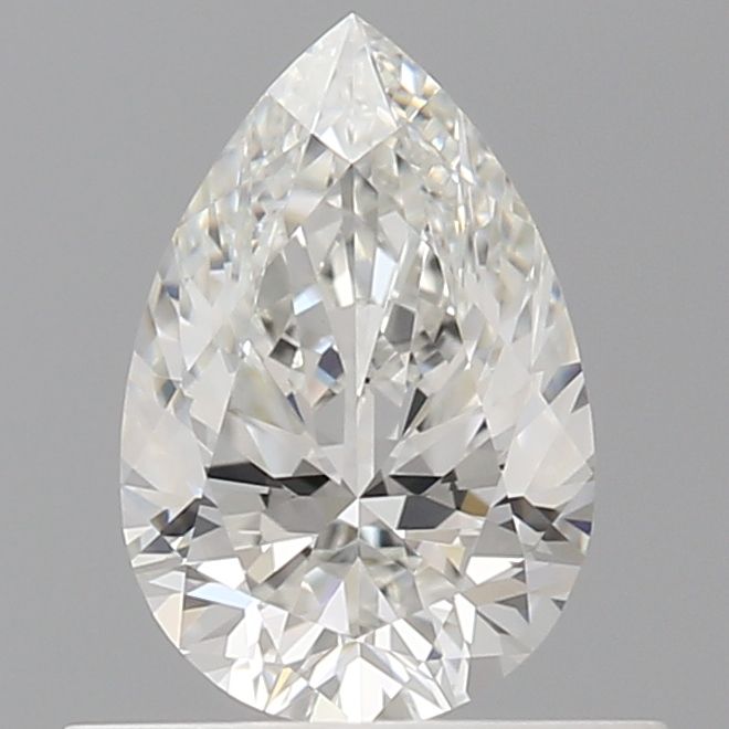 Diamond Natural 0,59Ct G-VVS2 Pear - GIA6551225356