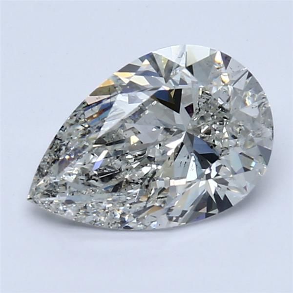 Diamond Natural 1,5Ct H-SI2 Pear - GIA2468823765