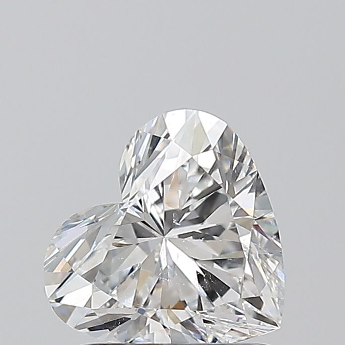 Diamond Natural 1,01Ct F-SI2 Heart - GIA5546866661