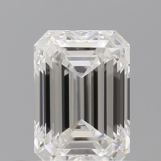 Diamond Natural 0,5Ct F-VVS1 Emerald - GIA6552222646