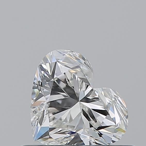 Diamond Natural 0,5Ct I-IF Heart - GIA7538843012