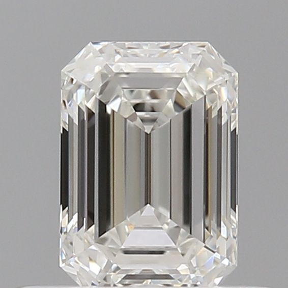 Diamond Natural 0,51Ct H-VVS2 Emerald - GIA6552223172
