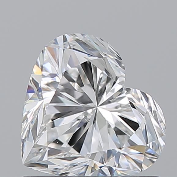Diamond Natural 1,02Ct F-SI1 Heart - GIA5536893352