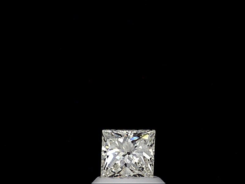 Diamond Natural 0,79Ct I-SI2 Princess - GIA5222485531