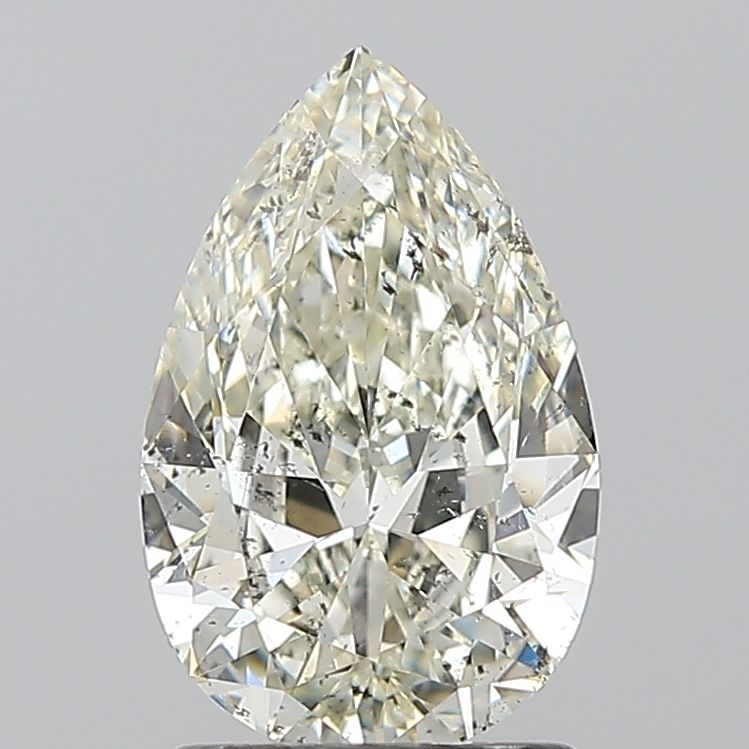 Diamond Natural 1,51Ct J-SI2 Pear - HRD250000087443