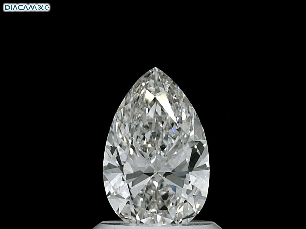Diamond Natural 1Ct G-SI1 Pear - GIA5446407777