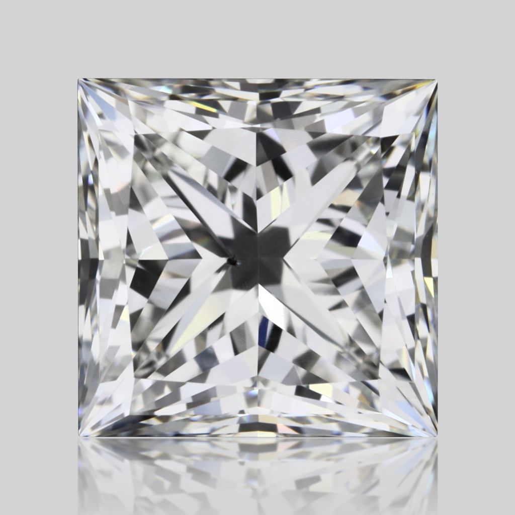 Diamond Natural 1,01Ct G-SI1 Princess - GIA6542890858