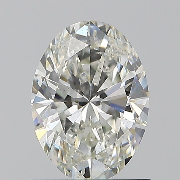 Diamond Natural 1Ct H-SI2 Oval - GIA3535302701