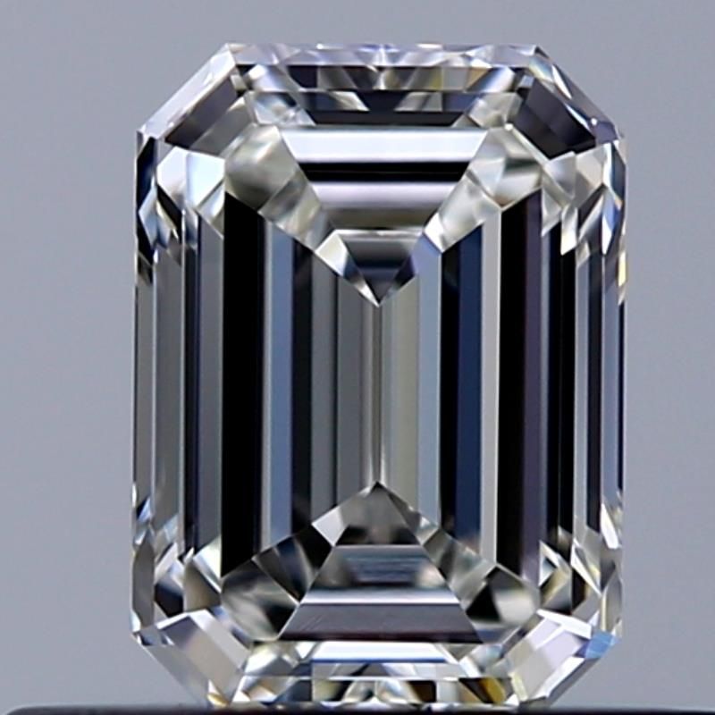 Diamond Natural 0,5Ct G-VVS1 Emerald - GIA7533176272