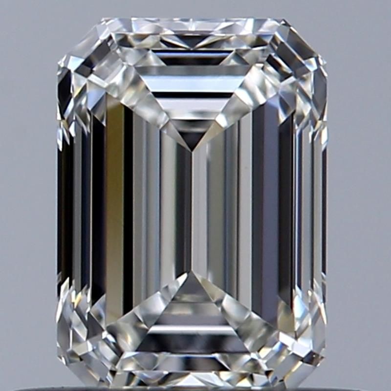 Diamond Natural 0,53Ct G-VVS2 Emerald - GIA6525469459