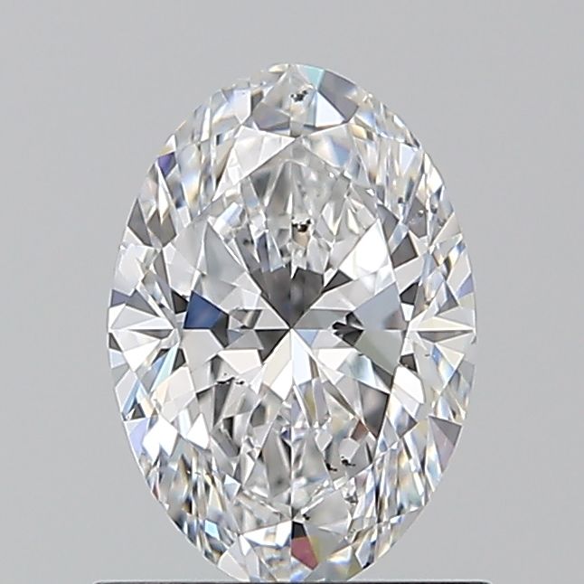 Diamond Natural 0,9Ct D-SI1 Oval - GIA6542152820