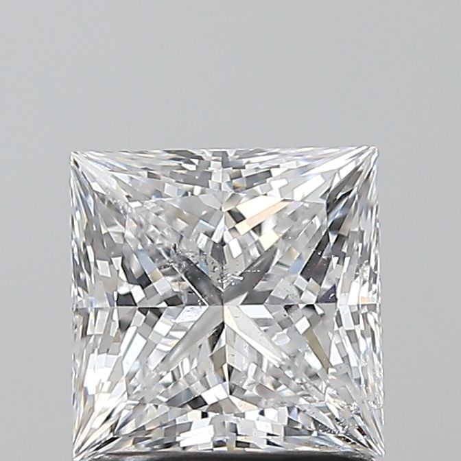 Diamond Natural 1,51Ct D-SI2 Princess - GIA2544342079