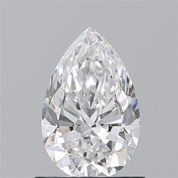 Diamond Natural 0,9Ct D-SI1 Pear - GIA6545323334