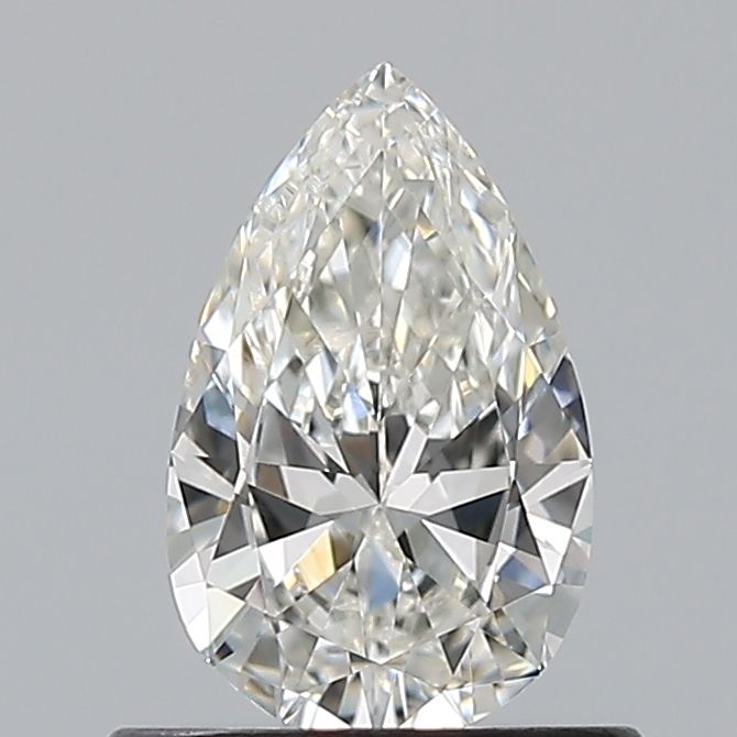 Diamond Natural 0,56Ct H-IF Pear - GIA5536536017