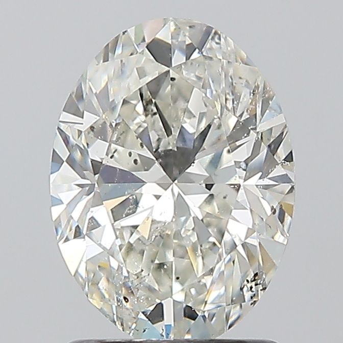 Diamond Natural 1,5Ct J-SI2 Oval - GIA7536416823