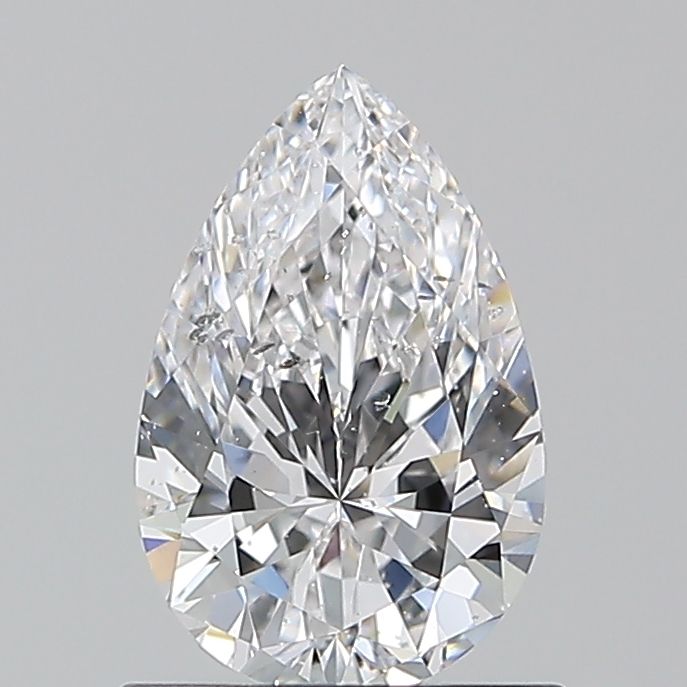 Diamond Natural 0,9Ct D-SI2 Pear - GIA6552099700