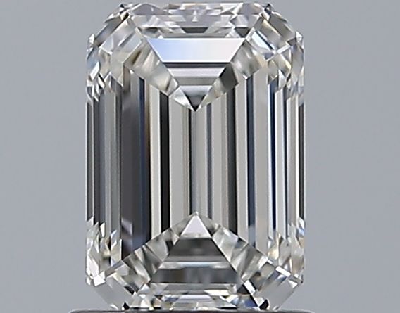 Diamond Natural 1,05Ct G-VVS1 Emerald - GIA1535591174