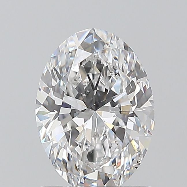 Diamond Natural 0,9Ct D-SI1 Oval - GIA2548017312