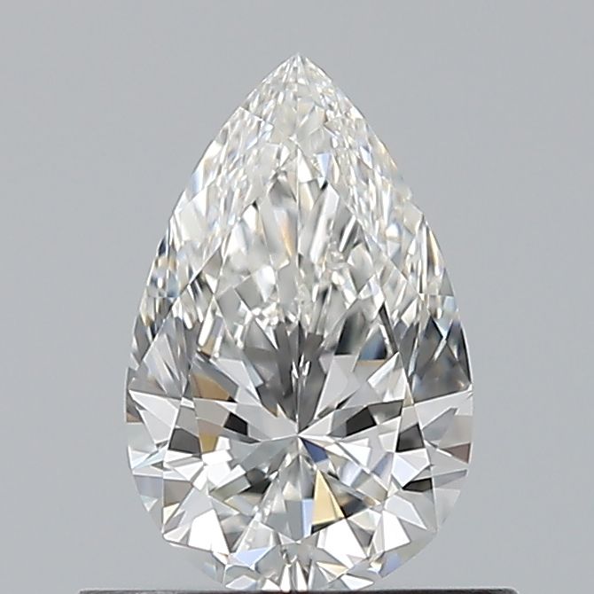Diamond Natural 0,56Ct G-VVS2 Pear - GIA7538789370