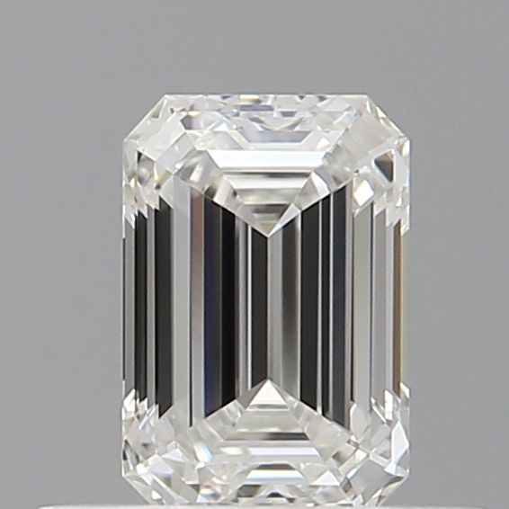 Diamond Natural 0,5Ct F-VVS1 Emerald - GIA7552225994