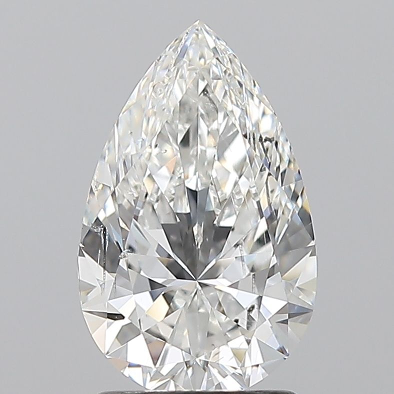 Diamond Natural 1,7Ct G-SI2 Pear - GIA6532497012