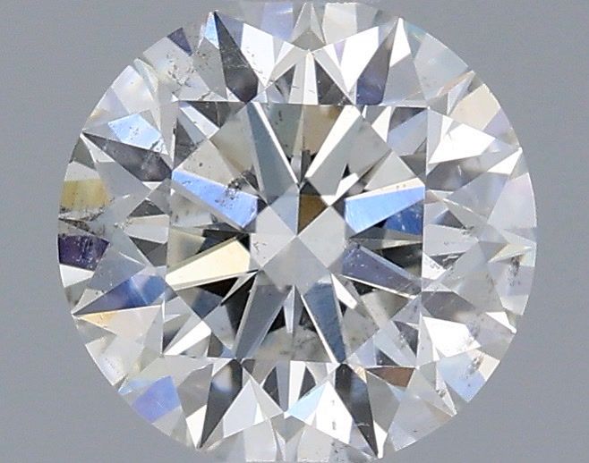 Diamond Natural 0,7Ct G-SI2 Round - GIA7546998921