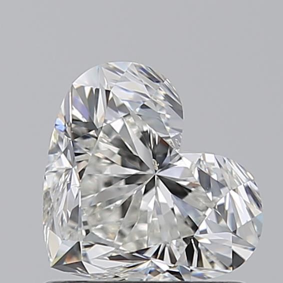 Diamond Natural 1,01Ct H-SI1 Heart - GIA1549375984