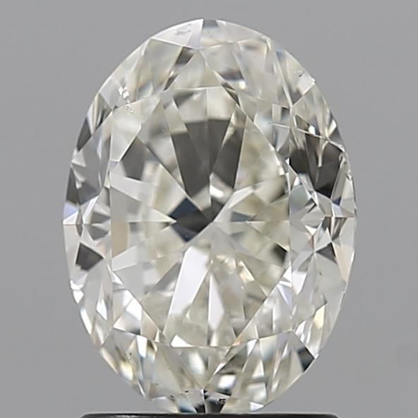 Diamond Natural 1,51Ct K-SI2 Oval - GIA2447864922
