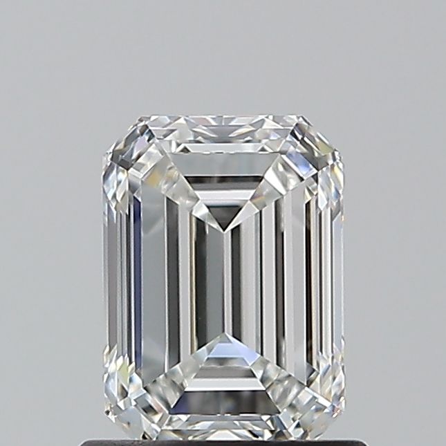 Diamond Natural 0,9Ct F-VVS2 Emerald - GIA2546649738