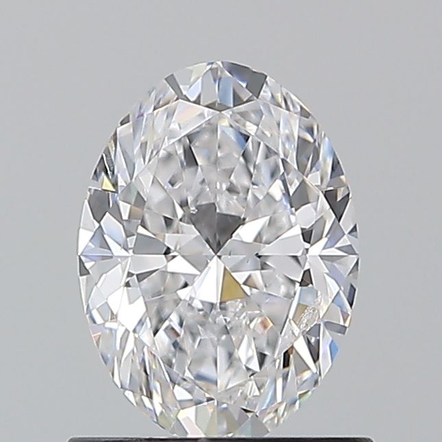 Diamond Natural 0,9Ct D-SI2 Oval - GIA1543870439