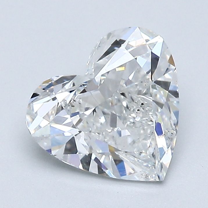 Diamond Natural 1,7Ct F-SI2 Heart - GIA2494313815