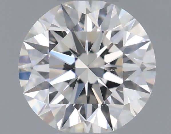 Diamond Natural 0,32Ct H-SI1 Round - GIA7501261030