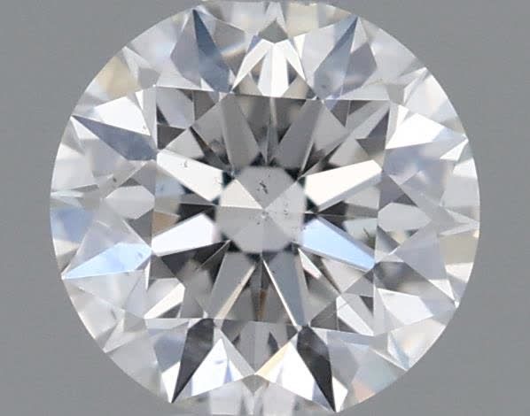Diamond Natural 0,31Ct F-SI1 Round - GIA5506100885
