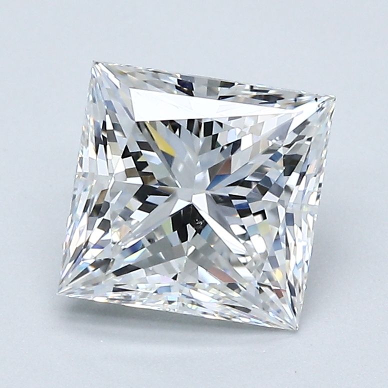 Diamond Natural 1,91Ct E-SI1 Princess - GIA2173650489