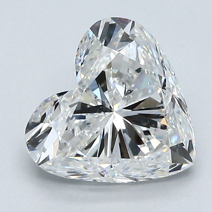 Diamond Natural 1,9Ct G-SI1 Heart - GIA6432145488