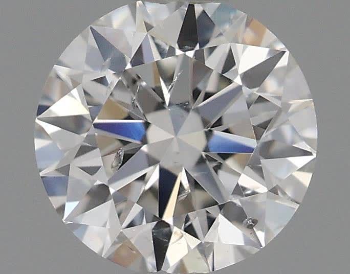 Diamond Natural 0,41Ct H-SI2 Round - GIA7491650777