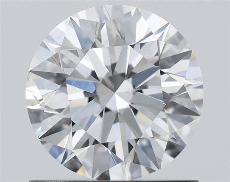 Diamond Natural 0,9Ct F-SI1 Round - GIA1453389236