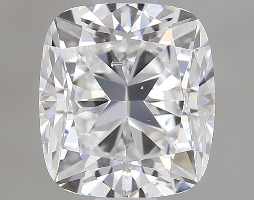 Diamond Natural 1Ct D-SI2 Cushion - GIA7496775526