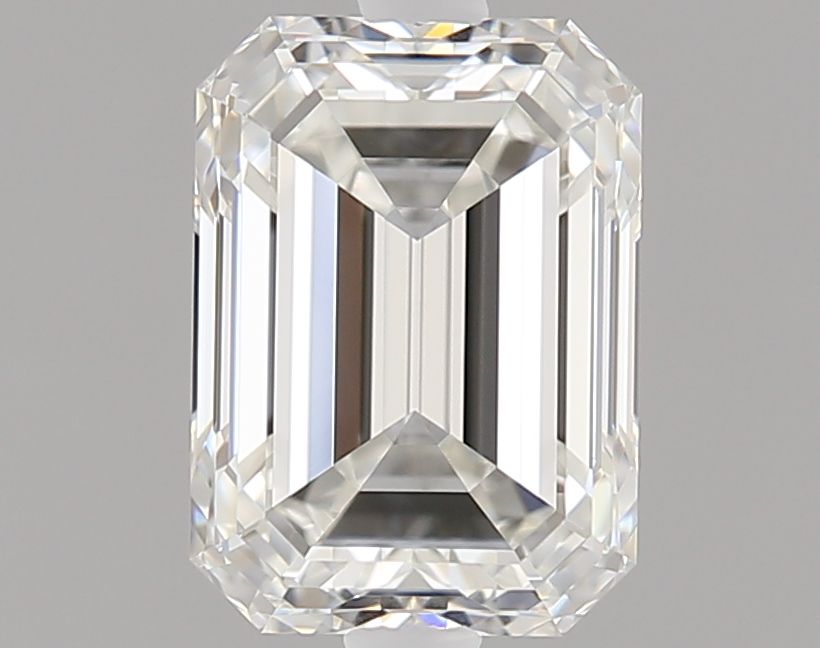 Diamond Natural 1Ct H-VVS1 Emerald - GIA7546585051
