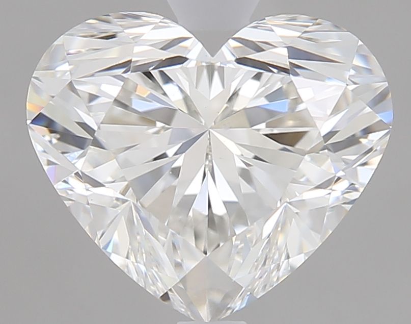 Diamond Natural 1,72Ct G-SI1 Heart - GIA6502102710