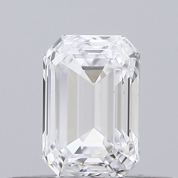 Diamond Natural 0,3Ct D-VVS2 Emerald - GIA6472521488