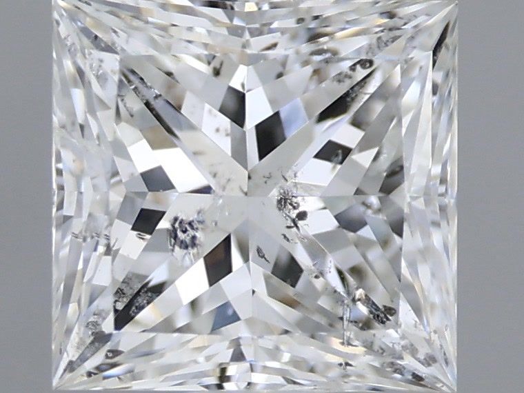 Diamond Natural 1,09Ct G-SI2 Princess - HRD250000100537